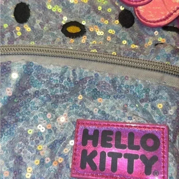 Adorable Hello Kitty Mini Backpack - Perfect for Everyday Use! 8in x 10in - Picture 2 of 5